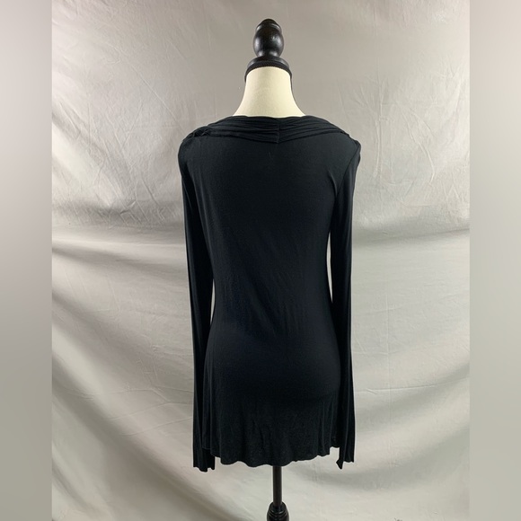 Bailey 44 Black And Silver Long Sleeve Top - Picture 4 of 4